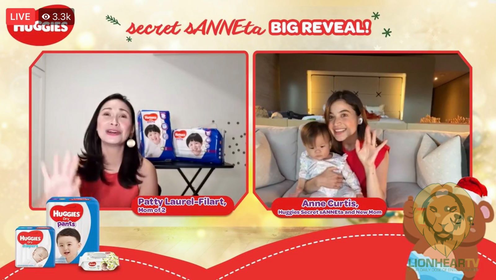 Celebrate The Season Of Giving With Huggies Anne Curtis And Baby Dahlia Help Them Raise 1 000 Gift Pack Donations This Christmas Lionheartv