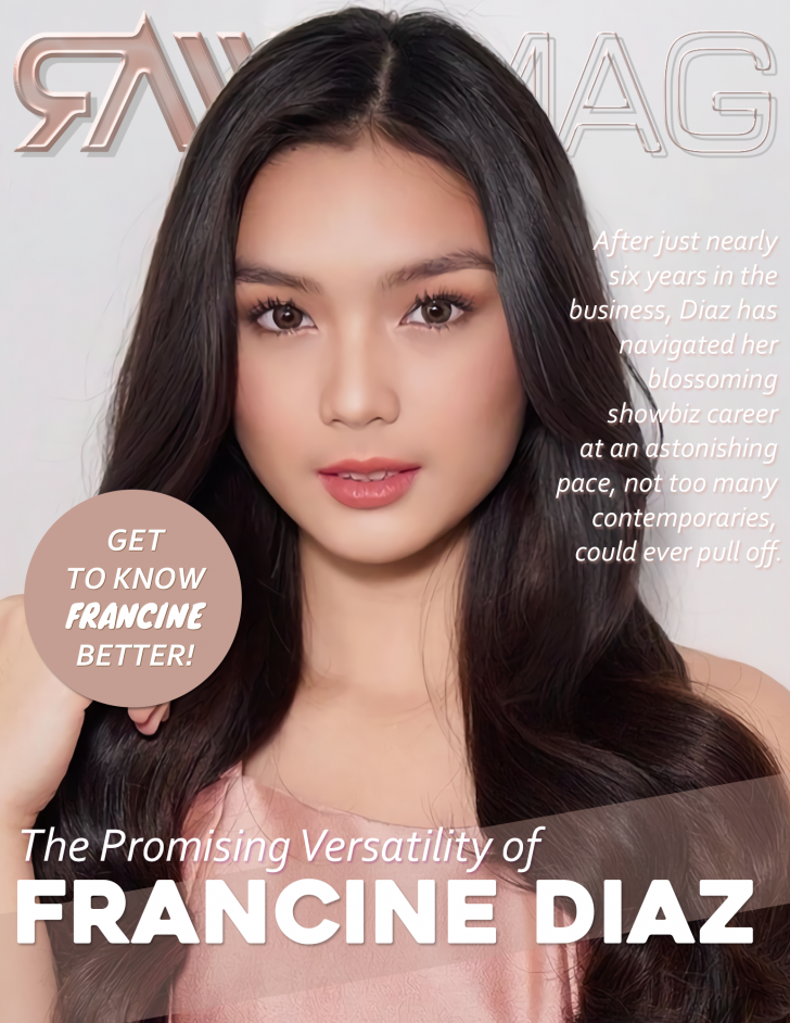 RAWR Mag: The Promising Versatility of Francine Diaz - LionhearTV