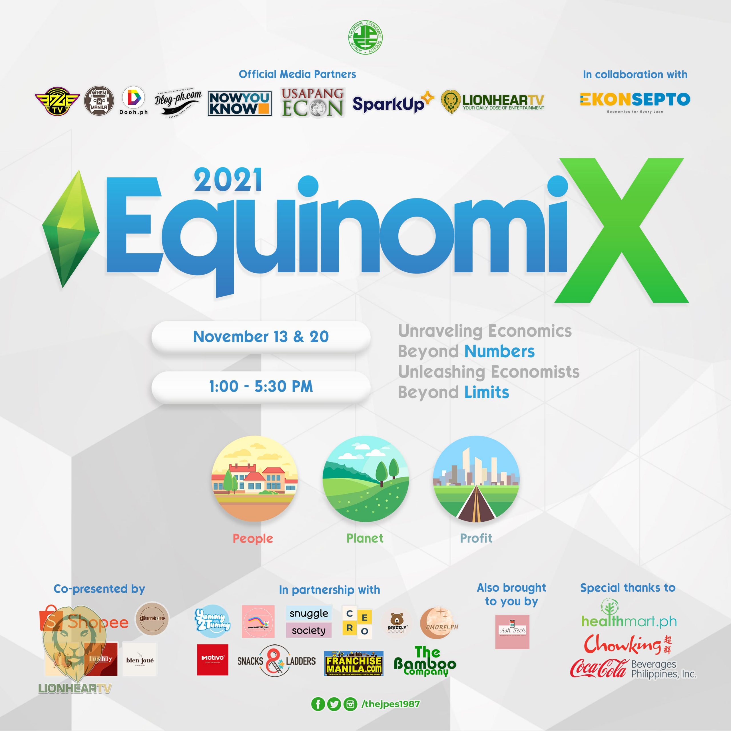 JPES proudly presents this year’s Equinomix: Unraveling Economics 