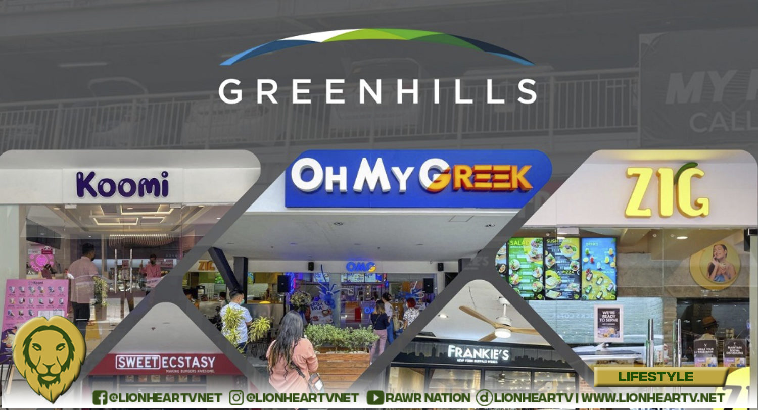 Looking For New And Exciting Restaurants To Try Visit Greenhills P6 In Front Of Theatre Mall Lionheartv