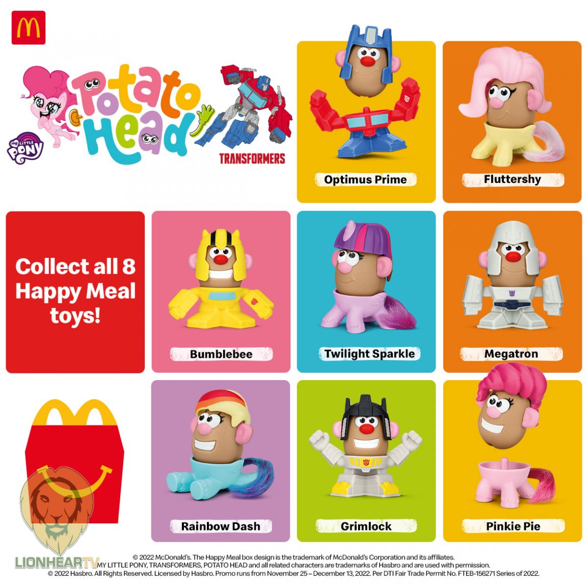 Amp up your imagination with the McDonald’s NEW Potato Head Happy Meal