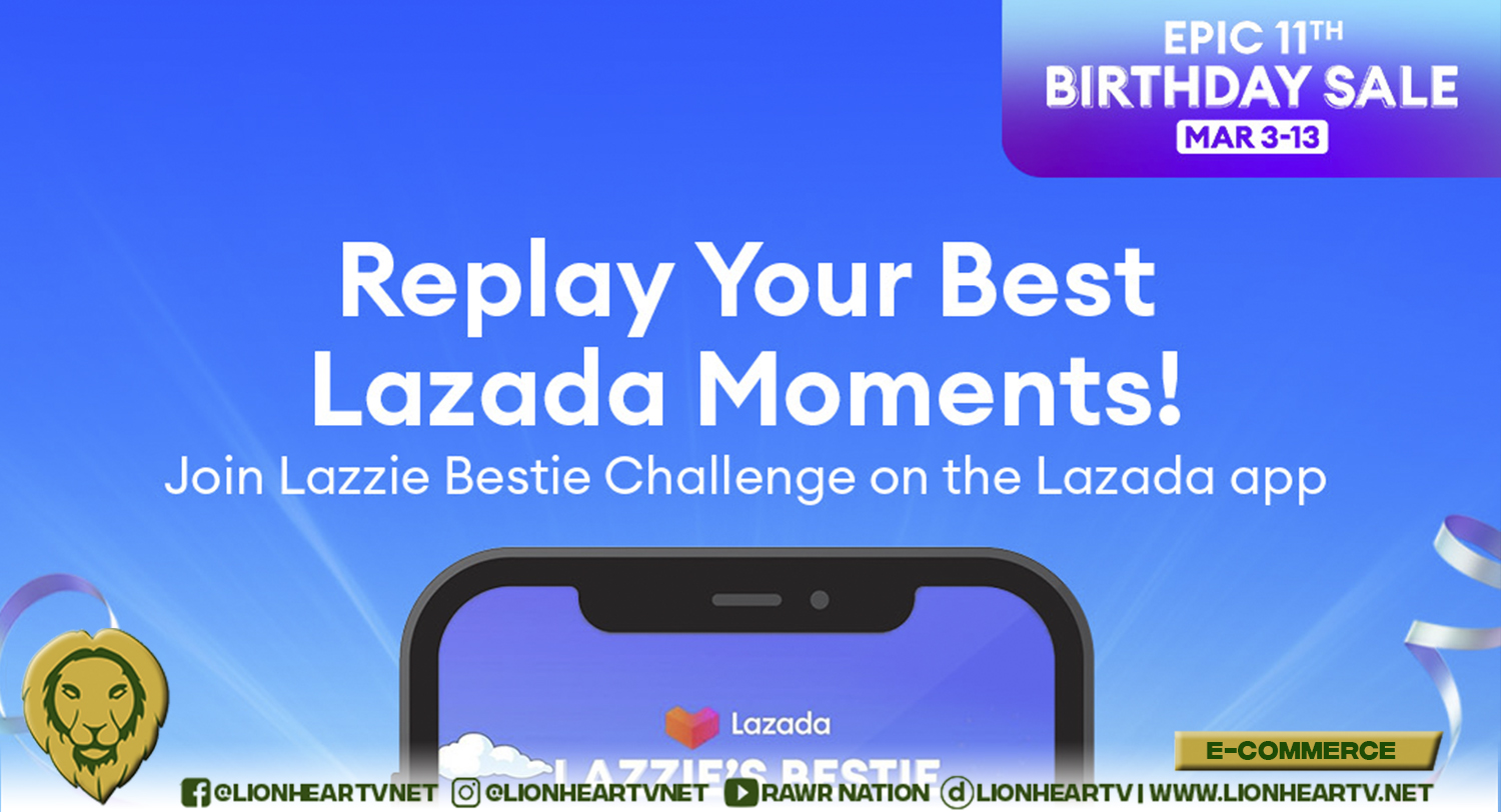 Lazada Celebrates Epic 11th Birthday Sale with first 11-day sale,  star-studded Super Show, Lazada Shoppable Runway, and larger-than-life  LazLook Mannequin - LionhearTV