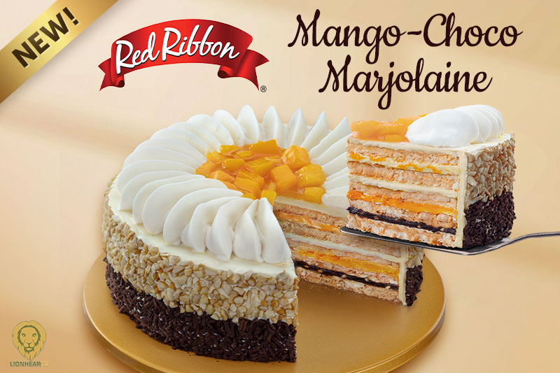 Red Ribbon brings you the New MangoChoco Marjolaine, their most