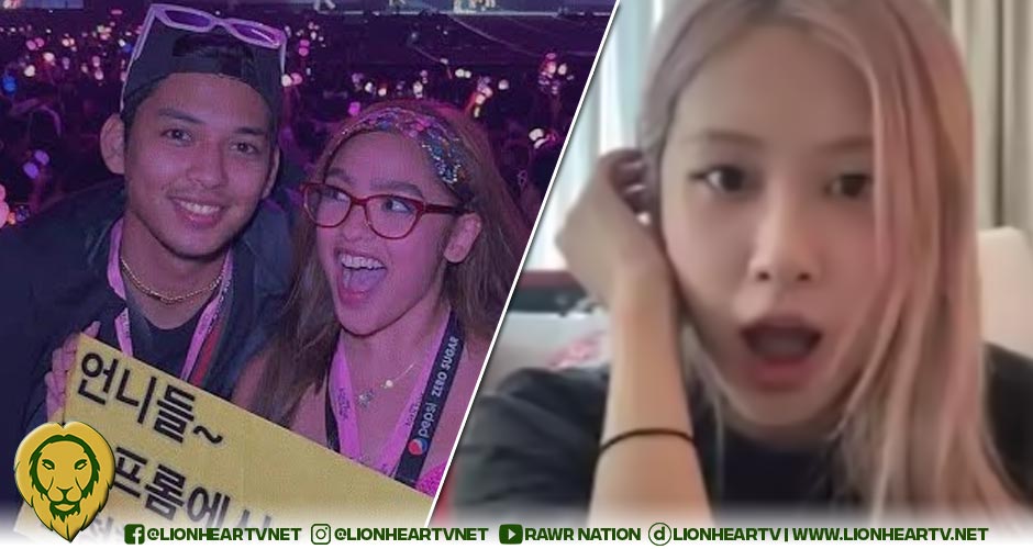 WE BROKE UP NOW': Andrea Brillantes trends after playful interaction with  BLACKPINK's Rosé - LionhearTV